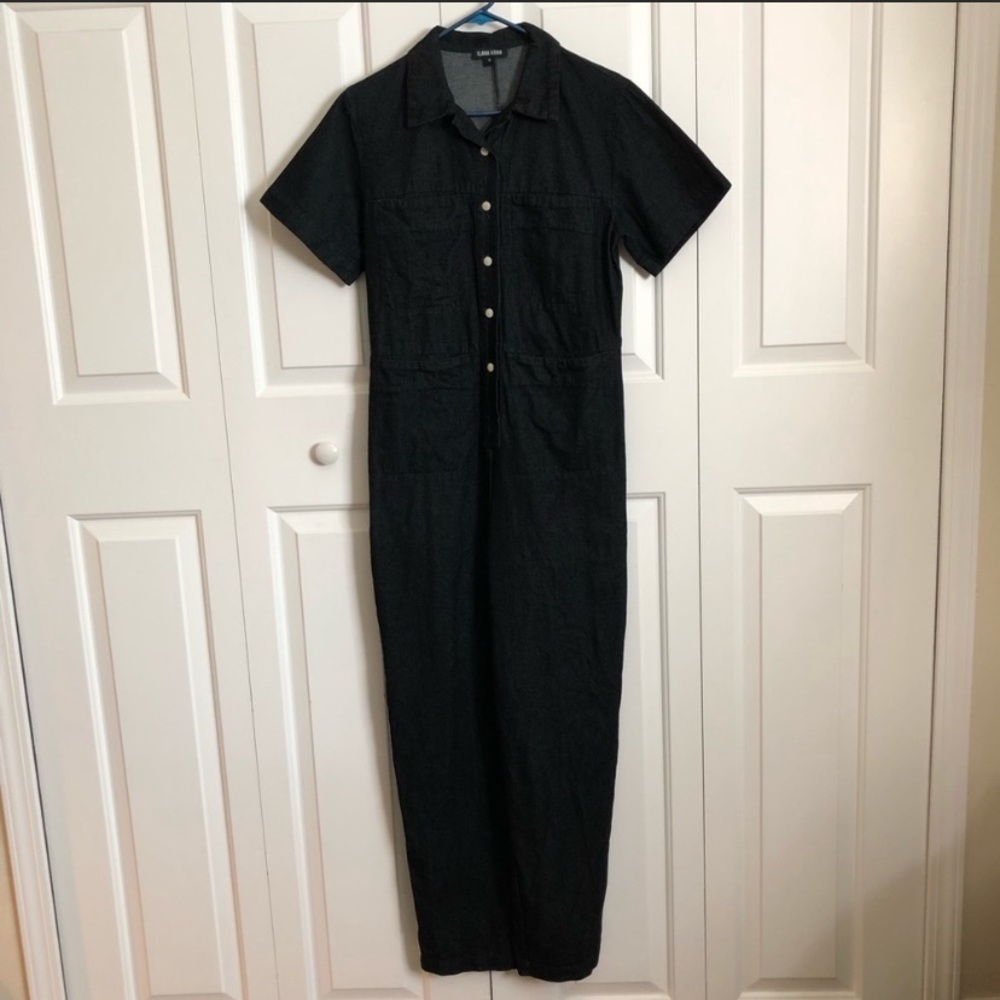 TIA JUMPSUIT DARK DENIM